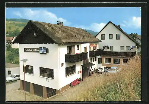 AK Mespelbrunn / Spessart, Gasthof-Pension Köhler