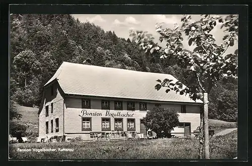 AK Kutterau /Schwarzwald, Pension Vogelbacher