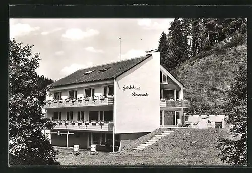 AK Nussbach / Schwarzw., Hotel Gästehaus Wieseneck, Fam. Eckmann