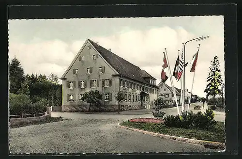 AK Bad Dürrheim / Schwarzwald, Gasthof u. Pension Zum Rössle