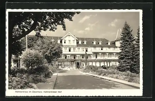 AK Hahnenklee im Oberharz, Hotel Hahnenkleer Hof