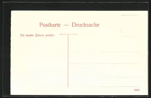 AK Andernach, Teilansicht der Ortschaft