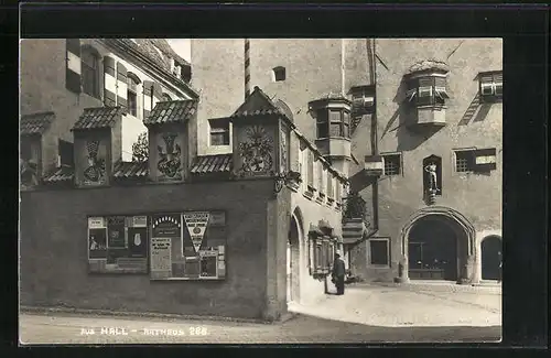 AK Hall, Partie am Rathaus