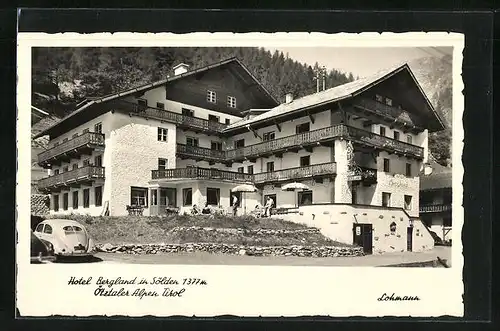 AK Sölden, Hotel Bergland in den Ötztaler Alpen