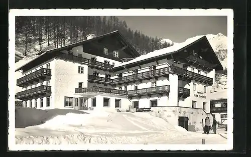 AK Sölden, Hotel Bergland in den Ötztaler Alpen