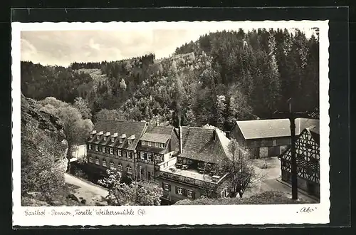 AK Weihersmühle / Ofr., Gasthof-Pension Forelle