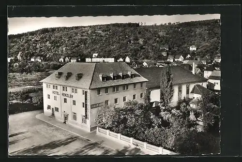 AK Plochingen / Neckar, Hotel Henzler