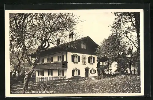 AK Oberammergau, Gasthaus Josef Guglhör