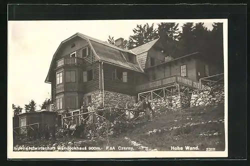 AK Wandeckhaus an der Hohen Wand