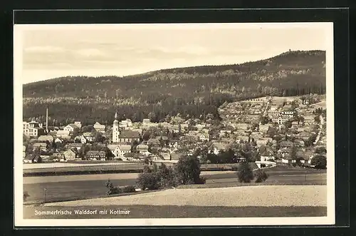 AK Kottmar, Teilansicht mit Walddorf