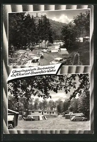 AK Braunfels / Lahn, Campingplatz Iserbachtal