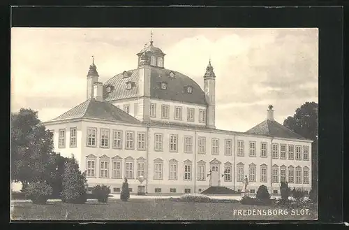 AK Fredensborg, Slot, Motiv vom Schloss