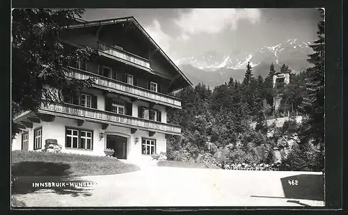 AK Innsbruck, Gasthaus Hungerburg Seehof