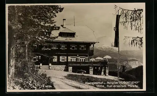 AK Veitsch, Gross Veitsch, Alpengasthof Hubertushof