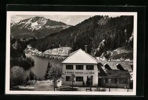 AK Mariazell, Erlaufklause, M. Steiner's Gasthaus zu den Zinken