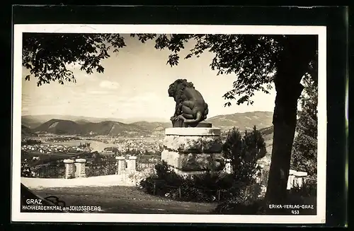 AK Graz, Hackerdenkmal am Schlossberg