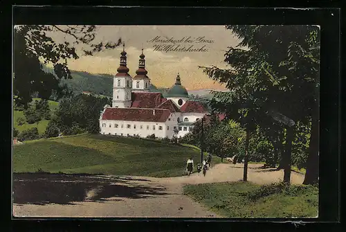 AK Mariatrost bei Graz, Wallfahrtskirche