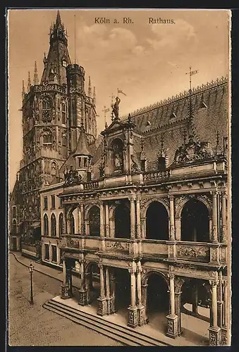 AK Köln a. Rh., Rathaus