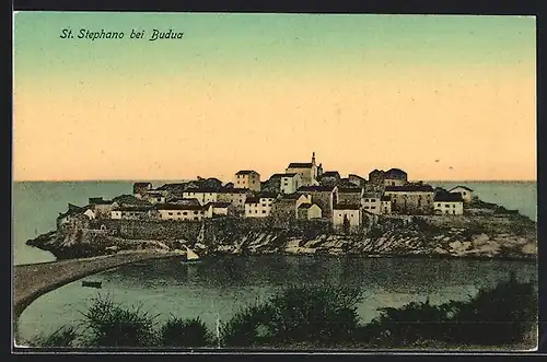 AK St. Stephano bei Budwa, Panorama