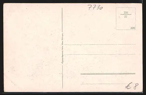 AK Villingen, Obere Strasse