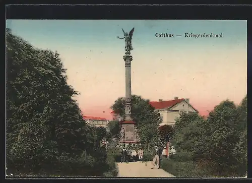 AK Cottbus, Kriegerdenkmal