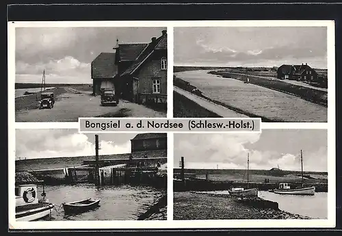 AK Bongsiel, Thamsen`s Gastwirtschaft Bongsiel, Ortsansichten