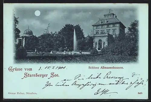 AK Starnberg, Schloss Allmannshausen