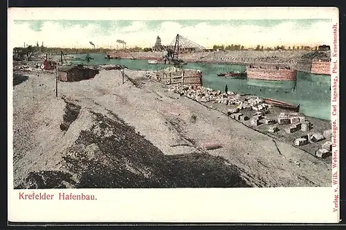 AK Krefeld, Hafenbau