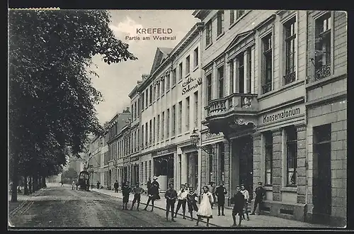 AK Krefeld, Partie am Westwall