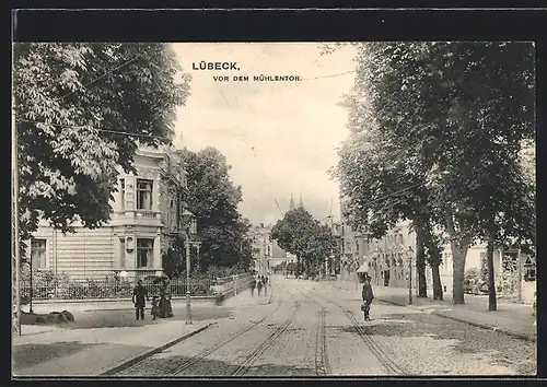 AK Lübeck, vor dem Mühlentor