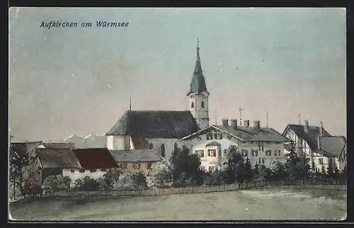 AK Aufkirchen am Würmsee, an der Kirche