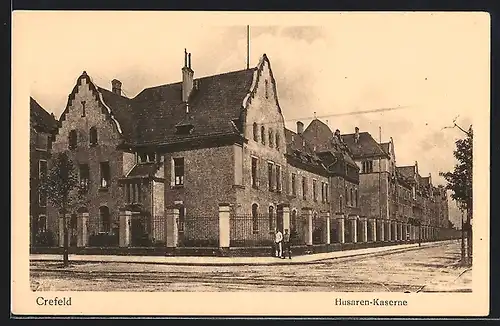 AK Crefeld, Husaren-Kaserne