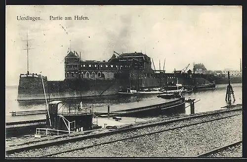 AK Uerdingen, Partie am Hafen