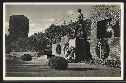 AK Krefeld-Uerdingen am Rhein, Kriegerdenkmal