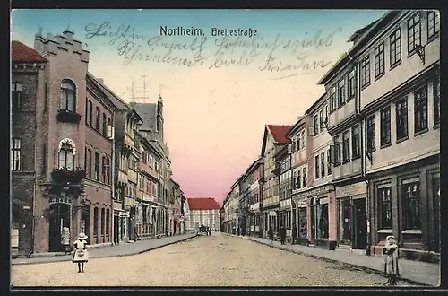 AK Northeim, Blick in die Breitestrasse