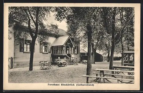 AK Hennigsdorf, Gasthof Forsthaus Blockbrück