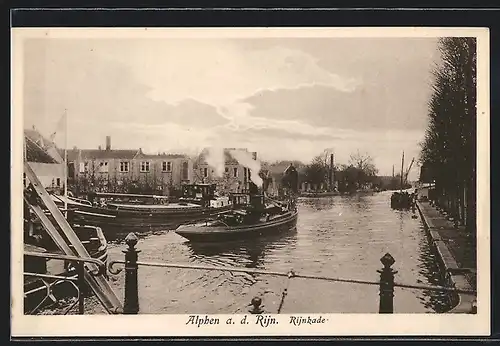 AK Alphen a. d. Rijn, Rijnkade