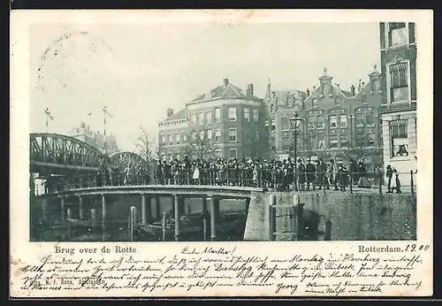 AK Rotterdam, Brug over de Rotte