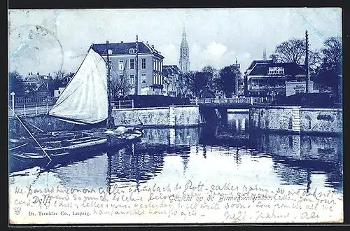 AK Delft, Gezicht op de Binnenwatersloot