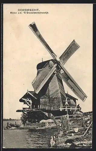 AK Dordrecht, Molen a. d. `S Gravendeelschendijk