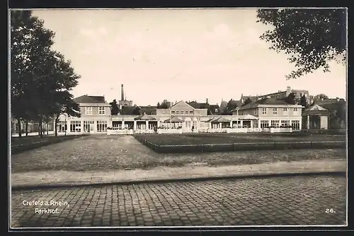 AK Krefeld a. Rhein, Hotel Perkhof