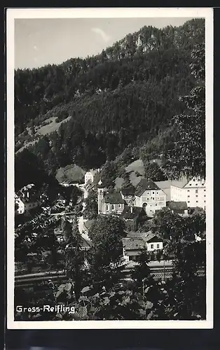 AK Gross-Reifling, Teilansicht aus der Vogelschau
