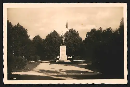 AK Sp. Nová Ves, Pomnik Gen. Dr. M. R. Stefánika