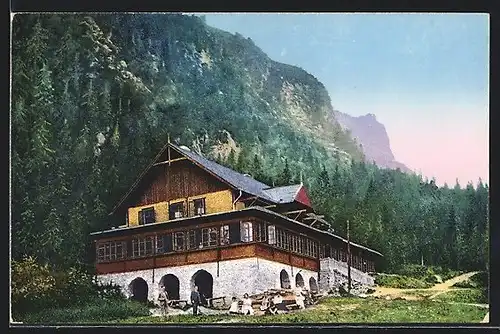 AK Kohlbachtal /Tatra, Hotel Gemse