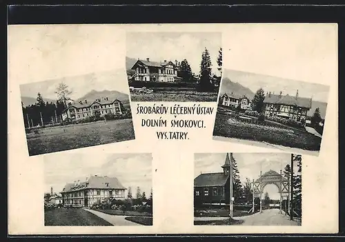 AK Poprad, Srobáruv Lécebný ústav, Dolnim smokovci