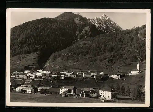 AK Lavin, Teilansicht mit Piz Linard