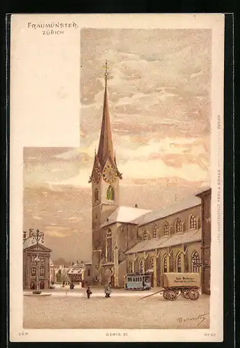 Lithographie Zürich, Fraumünster