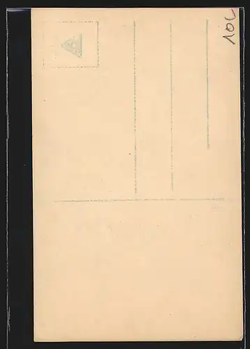 AK Portrait von Felix Weingartner im Mantel