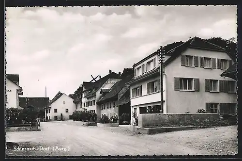 AK Schinznach-Dorf, Strassenpartie mit Gasthof