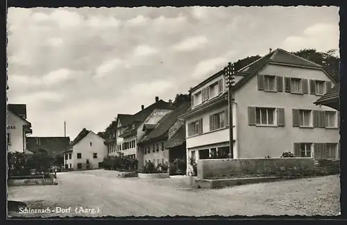 AK Schinznach-Dorf, Strassenpartie mit Gastof